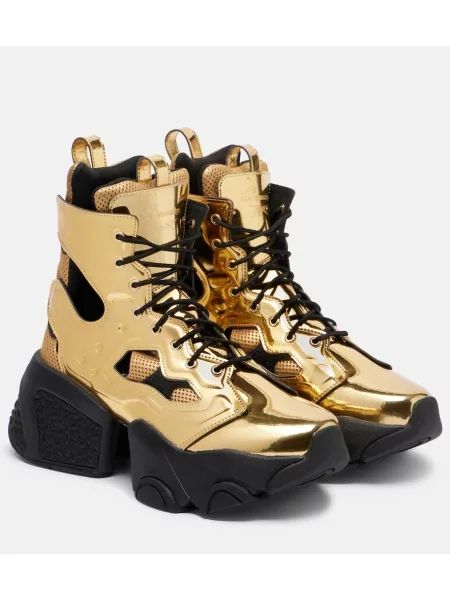 Cizme scurte Noir Kei Ninomiya cu platformă