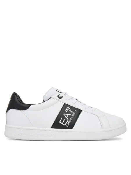Sneakerși Emporio Armani Ea7 alb