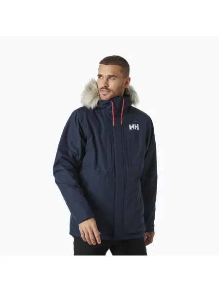 Parka Helly Hansen tmavo modrá