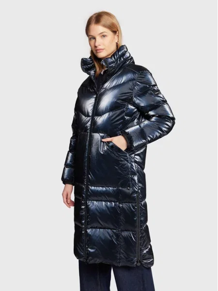 Frieda & Freddies Παλτό χειμωνιάτικο Σκούρο μπλε