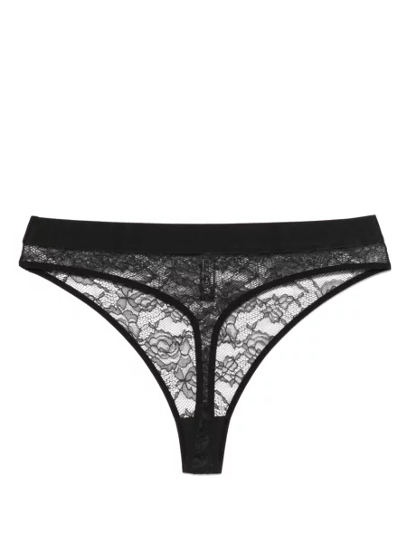 Chiloți tanga Maison Close negru