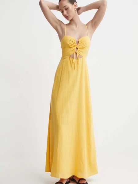 Sukienka Billabong Lima Maxi sunset żółta