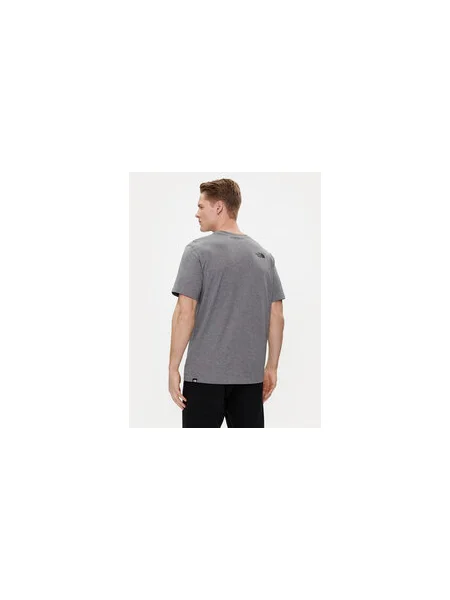 The North Face Póló Simple Dome Regular Fit szürke