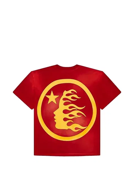 Tricou Hellstar cu imagine roșu