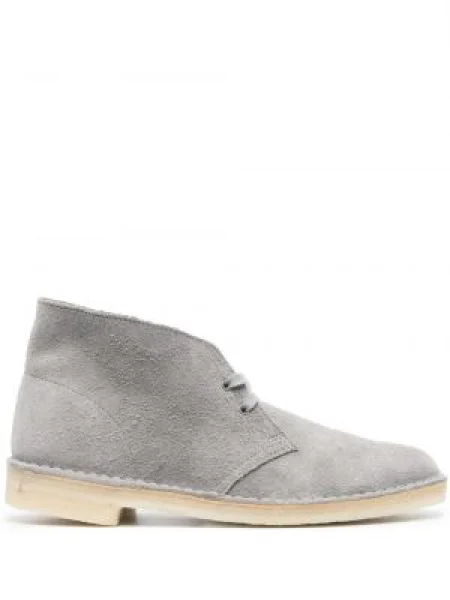 Ghete desert Clarks Originals cu șireturi din dantelă