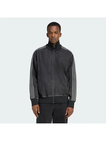 Adidas Pulóver adicolor Denim Firebird fekete