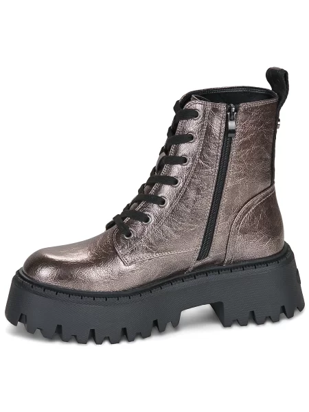 Pantofi Buffalo cu șireturi din dantelă