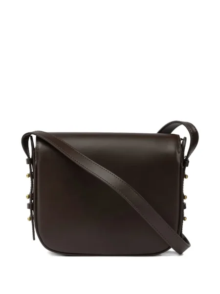 Geanta crossbody Soeur din piele negru