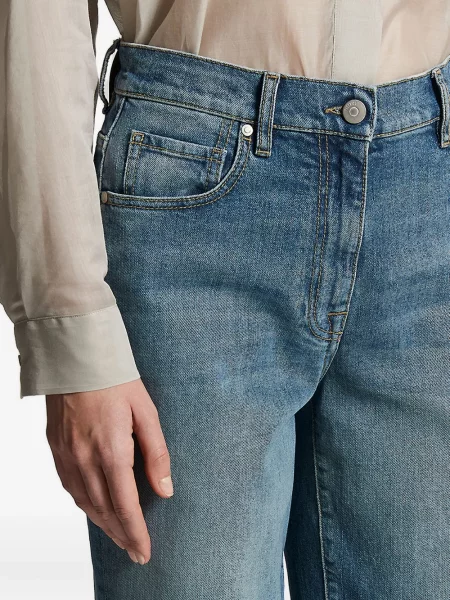 Blugi Peserico cu 5 buzunare albastru