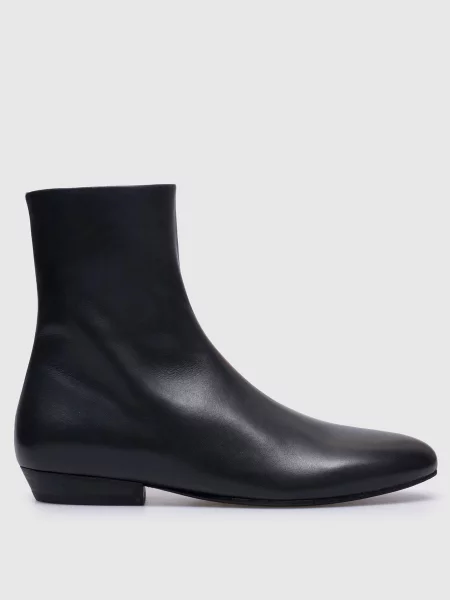 Чині шкіряні черевики Miniblocco Marsell сині