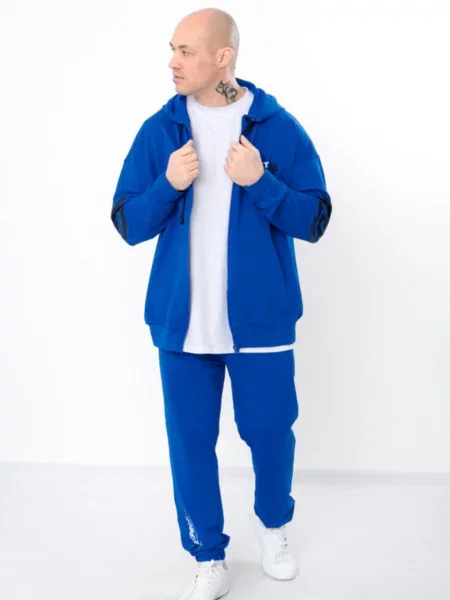 Носи своє Спортивний костюм Бавовна/поліестер синій