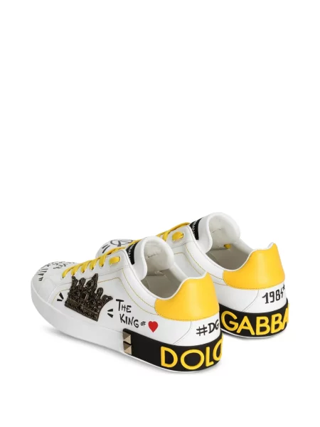 Sneakerși Dolce & Gabbana alb