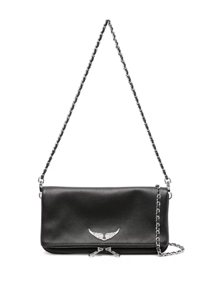 Geanta de piele Zadig&voltaire din piele negru