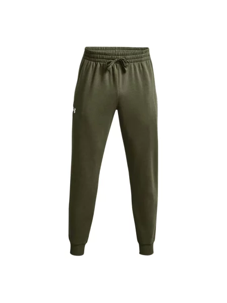 Spodnie Under Armour Rival Fleece Joggers marine od green/white zielone