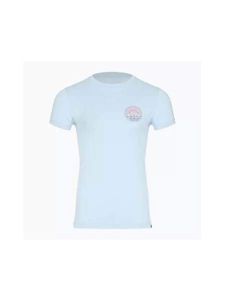 Футболка Quiksilver Summit Sunset blue/red combo червона
