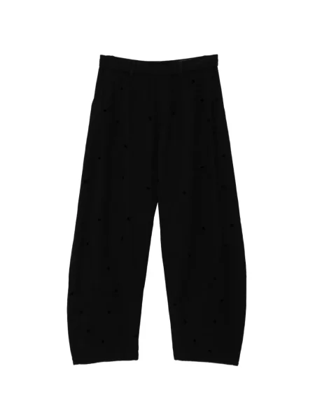 Pantaloni Croquis cu buline negru