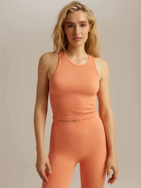 Топ DIVERSE кораловий нейлон/еластан