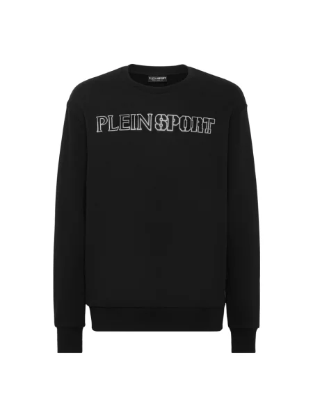 Bluza sportowa Plein Sport w tygrysie prążki czarna