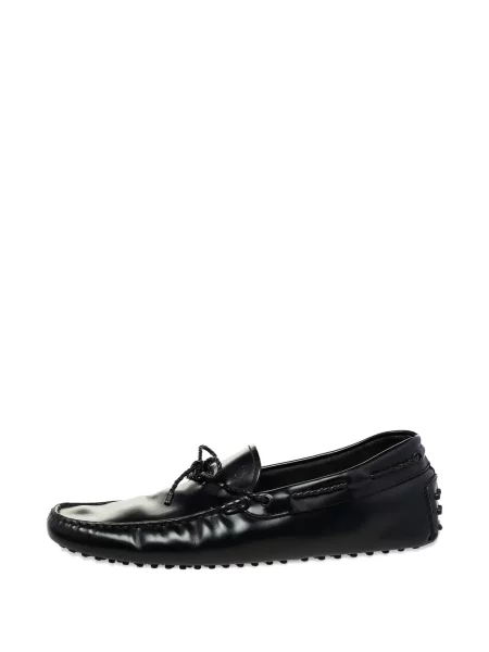 Pantofi loafer Tod's cu funde negru