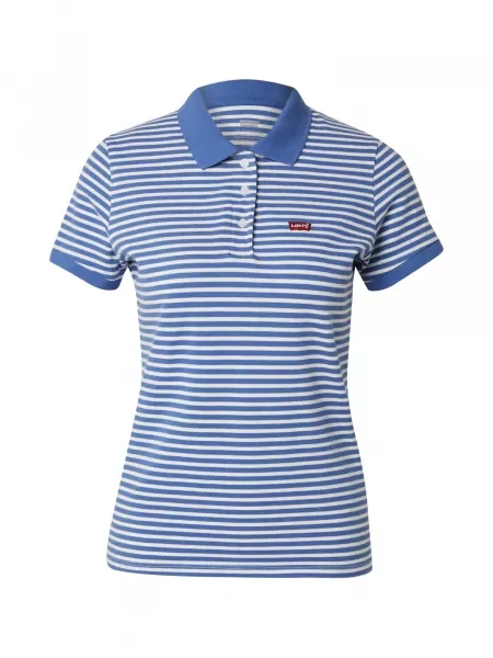 Levi's polo majica za žene od pamuka s elastanom HM plava