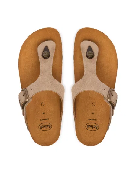 Вьетнамки Scholl бежевые