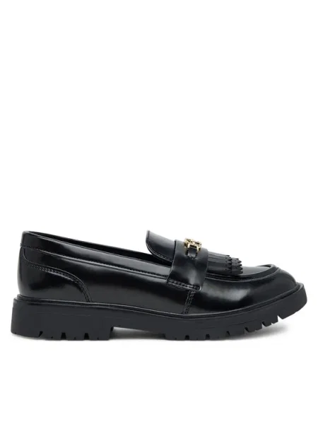 Poltopánky Tommy Hilfiger čierna