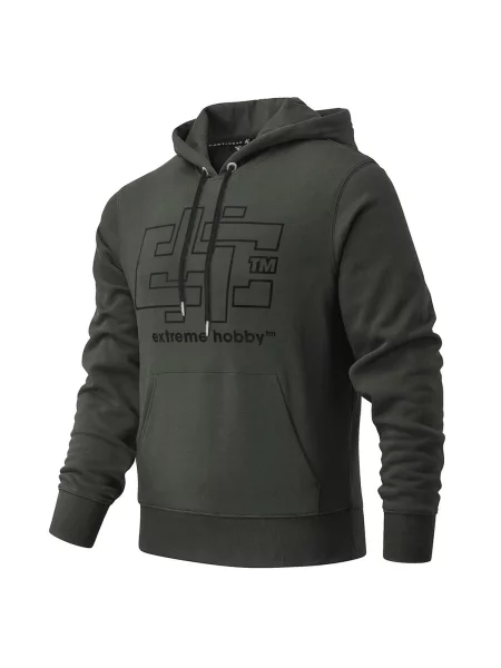 Bluza z kapturem EXTREME HOBBY CRUCIAL zielona