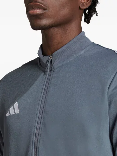 T-shirt w paski Adidas z wysoką talią do biegania w kwiatki zielony