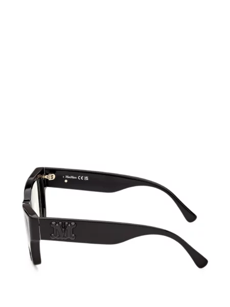 Sunčane naočale Max Mara Eyewear s autogramom crna