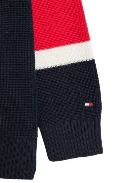 Sweter dziecięcy Tommy Hilfiger niebieski