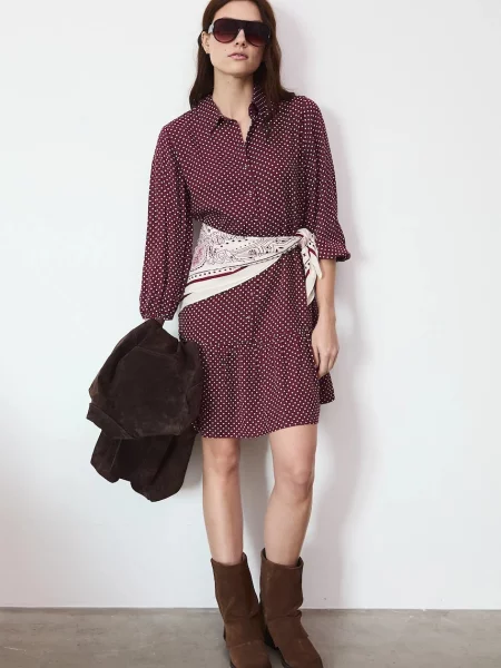 Medicine sukienka brązowa