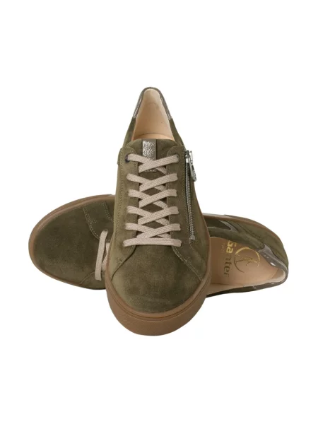 Sneakersy Ganter zielone