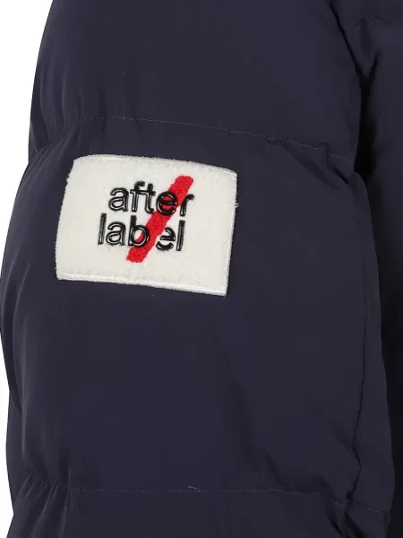 Matlasat geacă After Label albastru