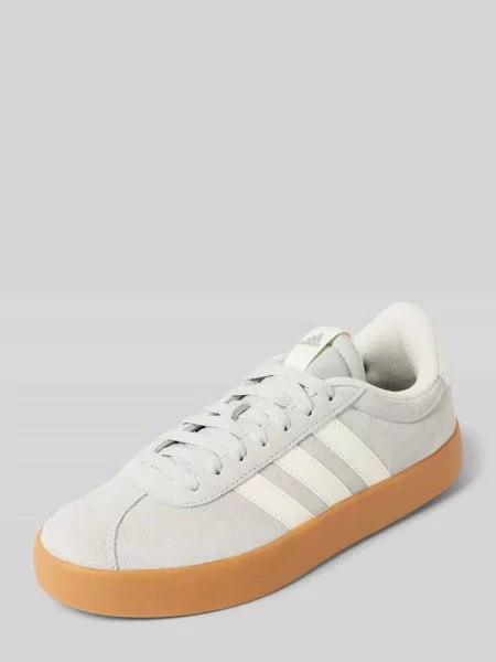Buty adidas VL Court niebieskie brązowe 36 białe