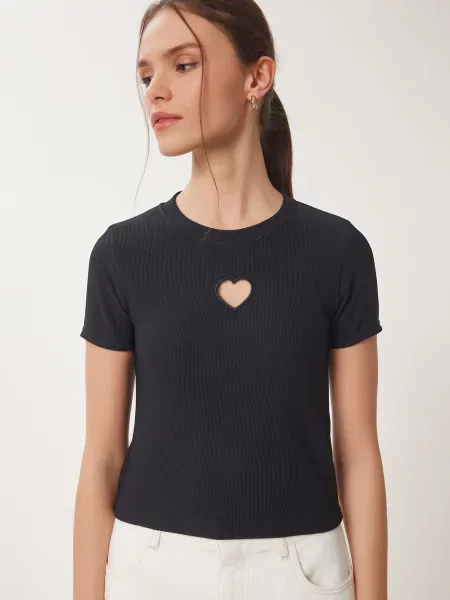 Happiness İstanbul Majica črna