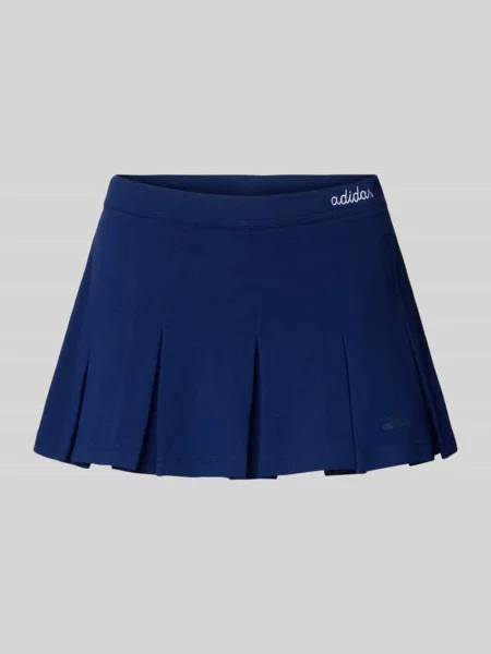 Spódnica sportowa rozkloszowana z wbudowanymi legginsami Adidas Sportswear granatowa
