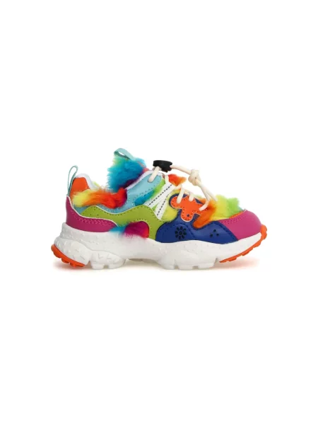 Sneakersy dziecięce Flower Mountain zielone
