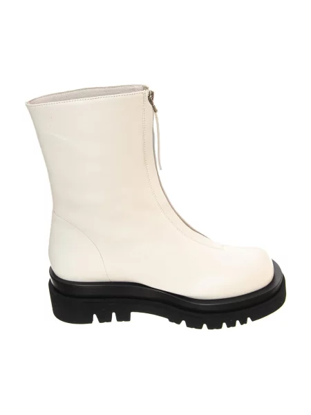 Buty do kostki Jeffrey Campbell skórzane białe