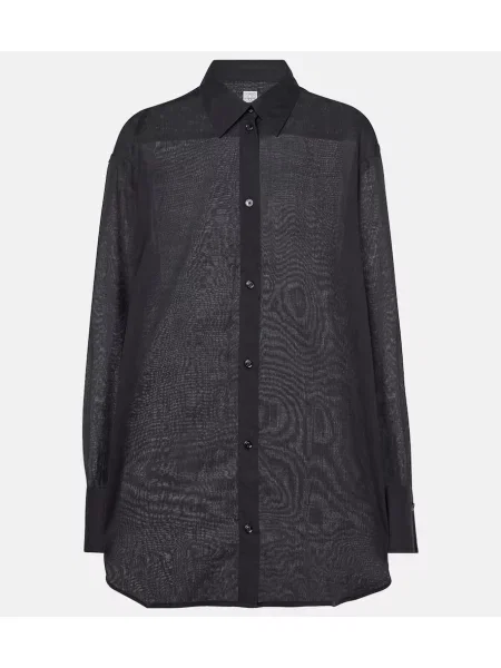 Cămașă Toteme de lână negru