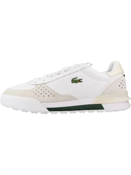 Sneakersy Lacoste skórzane białe