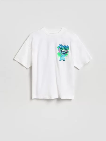 Reserved футболка Lilo і Stitch білий