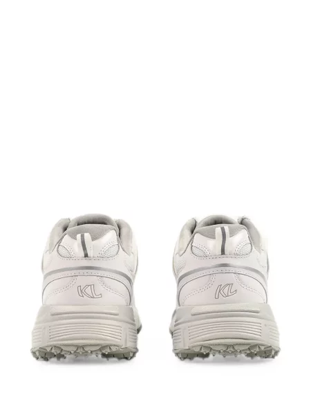 Sneakerși Karl Lagerfeld chunky alb