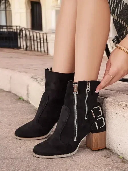 Botine Resti negru