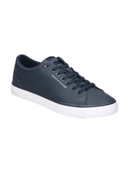 Sportcipők Tommy Hilfiger Hi Vulc Core Low Lth Ii Ess Sötétkék kék
