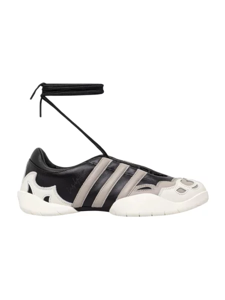 REGU MARY JANE sneakersy skórzane czarne