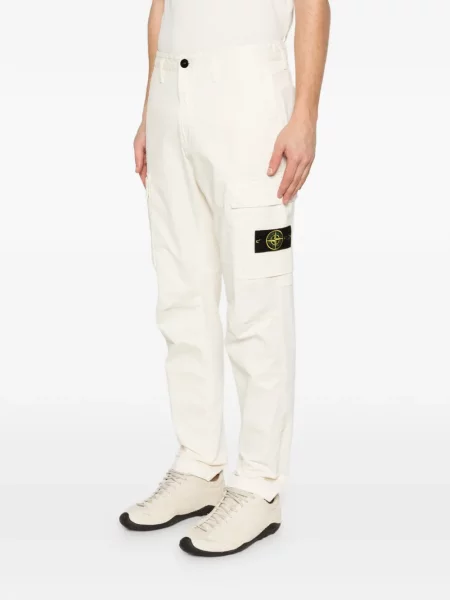 Pantaloni cargo Stone Island cu strasuri
