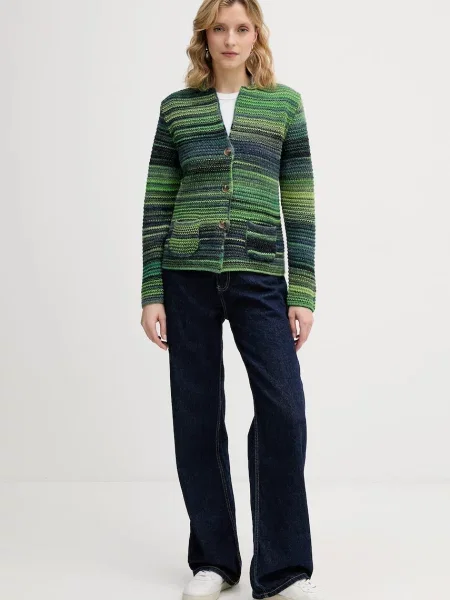 Кардиган з додаванням вовни United Colors of Benetton синій