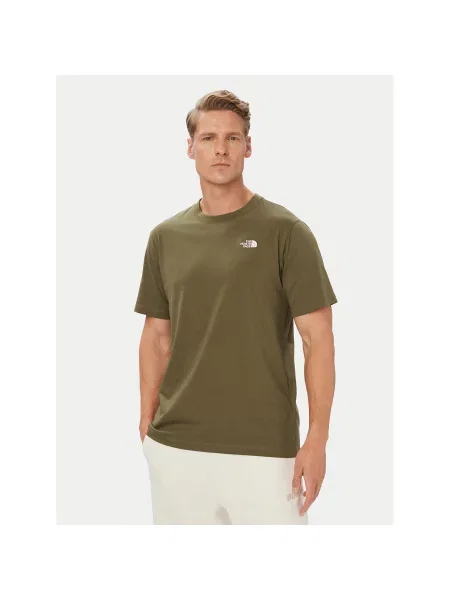 The North Face Póló Evolution Simple Dome Khaki Regular Fit