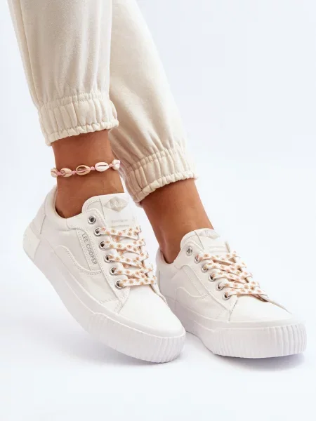 Teniși Lee Cooper alb
