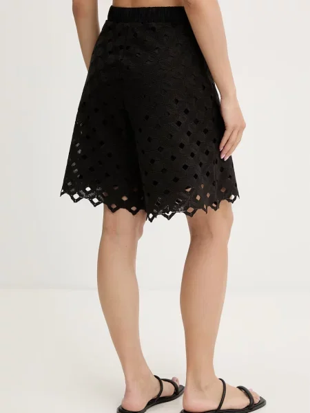 Max Mara Beachwear spodenki plażowe UGUALE czarne